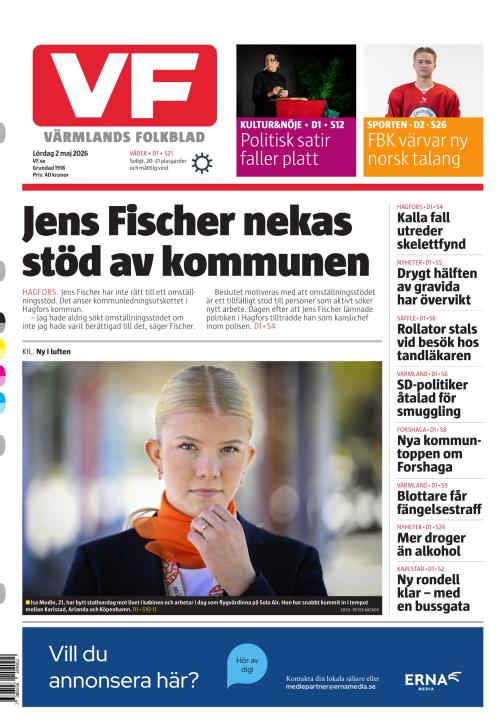 Värmlands Folkblad 2.5.2026