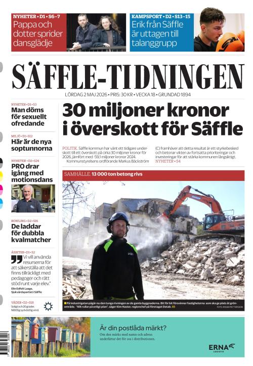 Säffle-Tidningen 2.5.2026