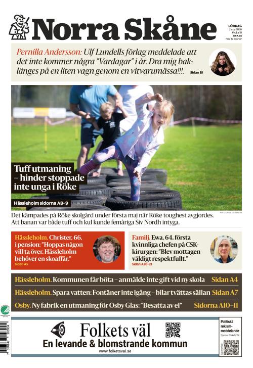 Norra Skåne 2.5.2026