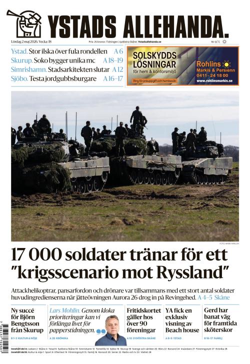 Ystads Allehanda 2.5.2026