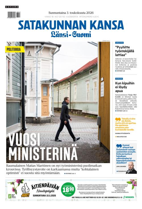 Satakunnan Kansa Länsi-Suomi 3.5.2026