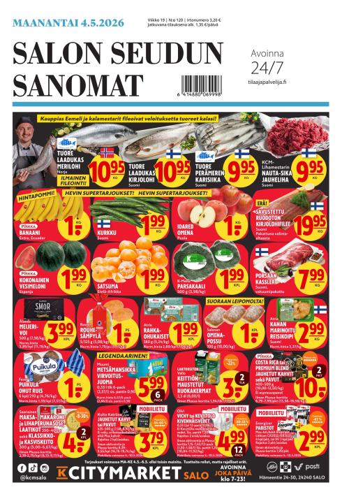 Salon Seudun Sanomat 4.5.2026