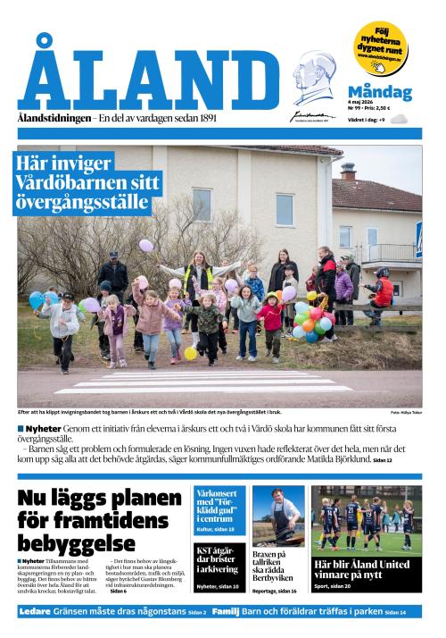 Ålandstidningen 4.5.2026