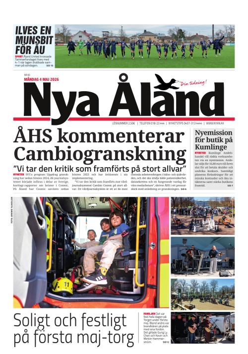 Nya Åland 4.5.2026