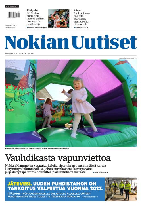 Nokian Uutiset 4.5.2026