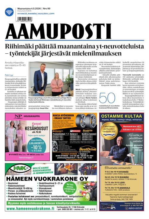 Aamuposti 4.5.2026