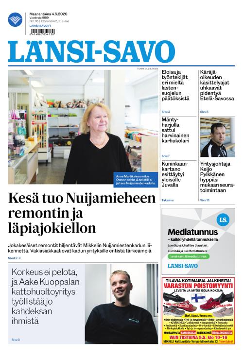Länsi-Savo 4.5.2026