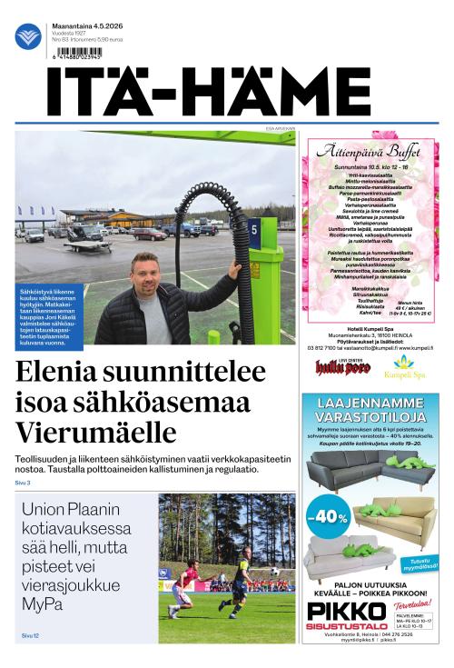 Itä-Häme 4.5.2026