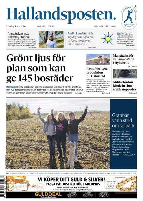 Hallandsposten 4.5.2026