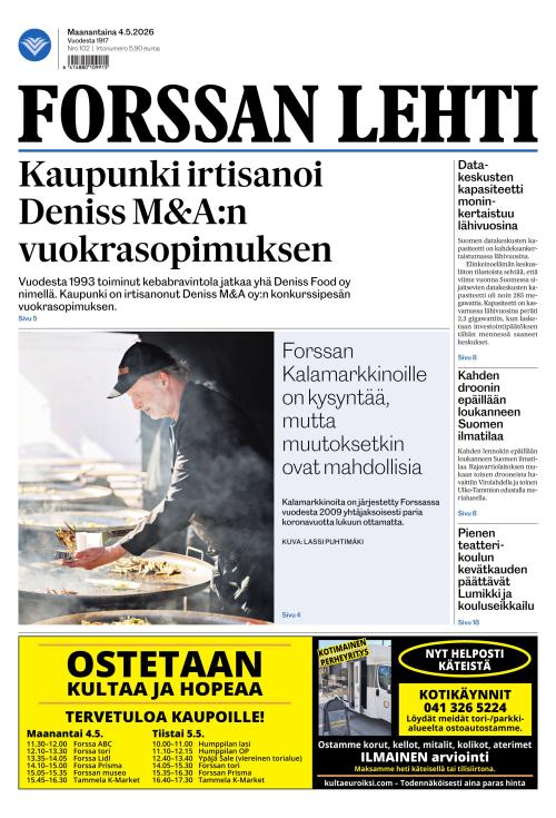 Forssan Lehti 4.5.2026