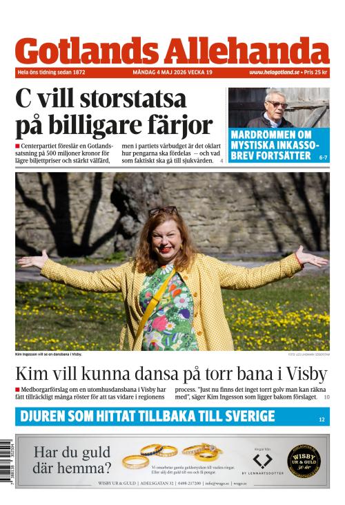 Gotlands Allehanda 4.5.2026