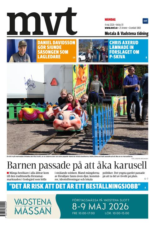 Motala Vadstena Tidning 4.5.2026