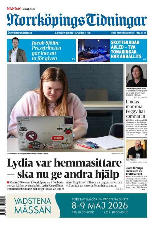 Norrköpings Tidningar 4.5.2026
