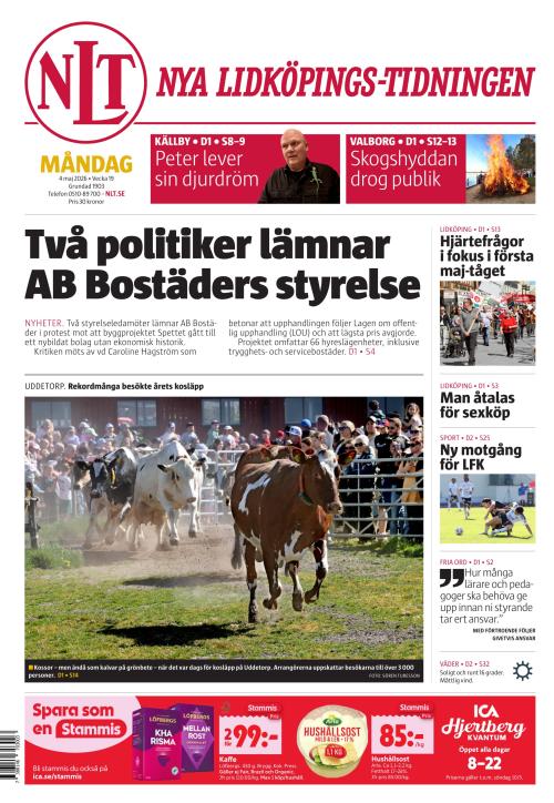 Nya Lidköpings-Tidningen 4.5.2026