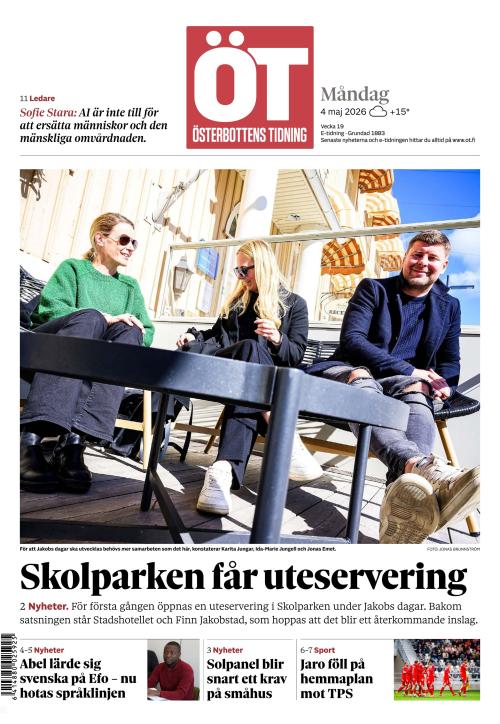 Österbottens Tidning 4.5.2026