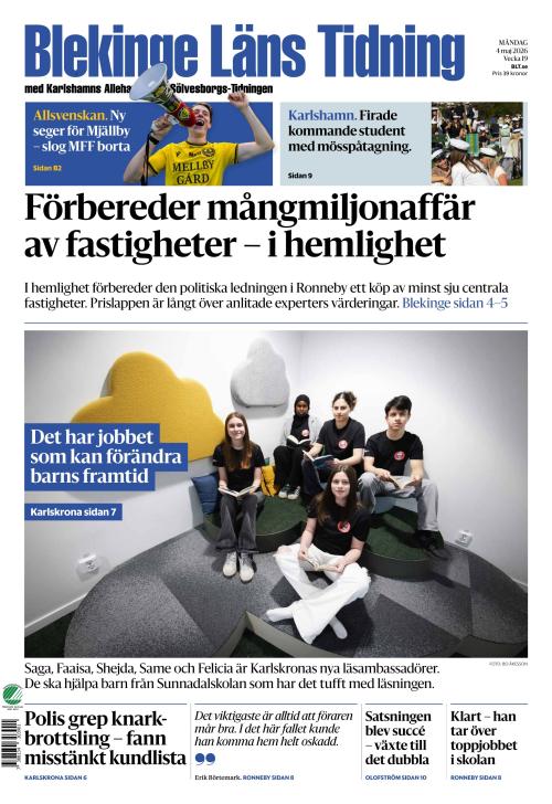 Blekinge Läns Tidning 4.5.2026