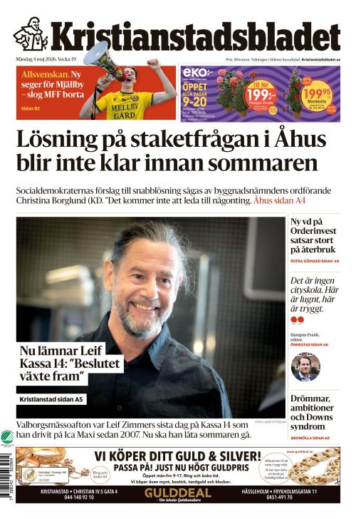 Kristianstadsbladet 4.5.2026