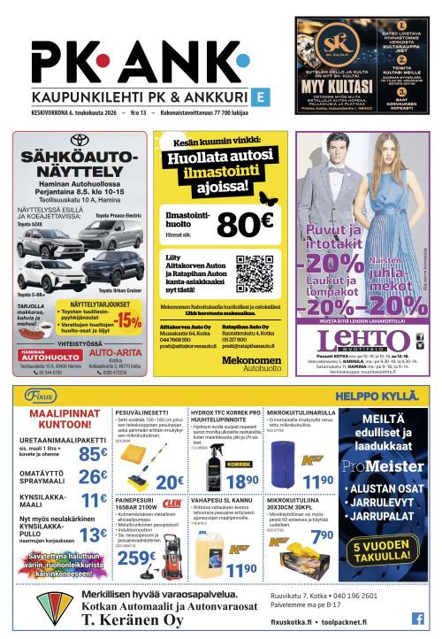 Kaupunkilehti Ankkuri 6.5.2026