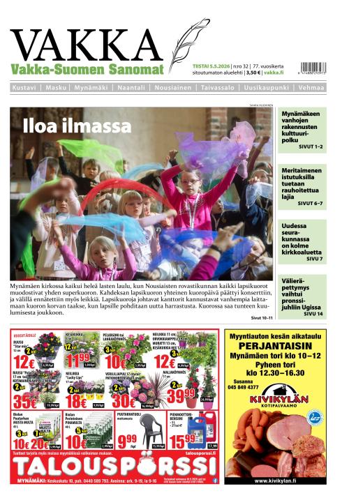 Vakka-Suomen Sanomat 5.5.2026