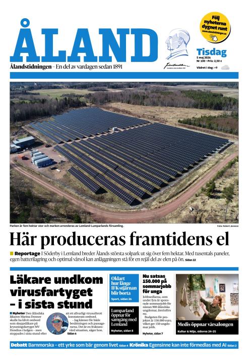 Ålandstidningen 5.5.2026