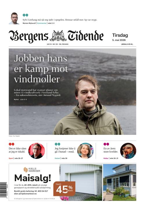 Bergens Tidende 5.5.2026
