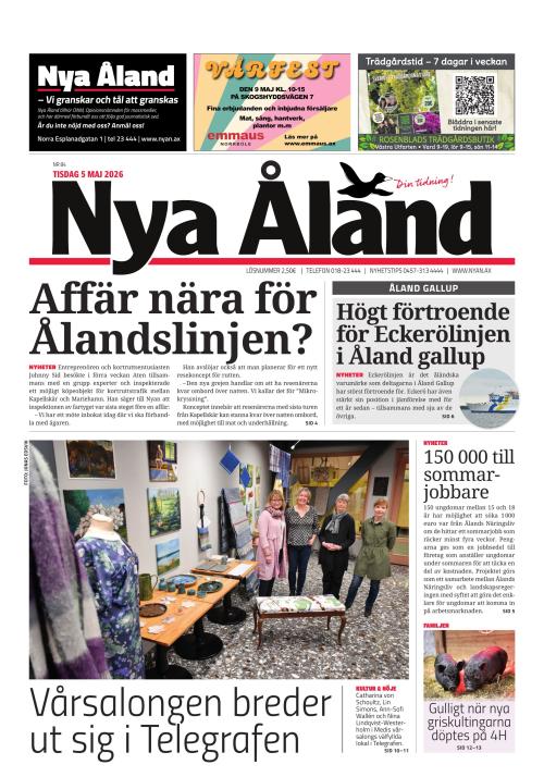 Nya Åland 5.5.2026