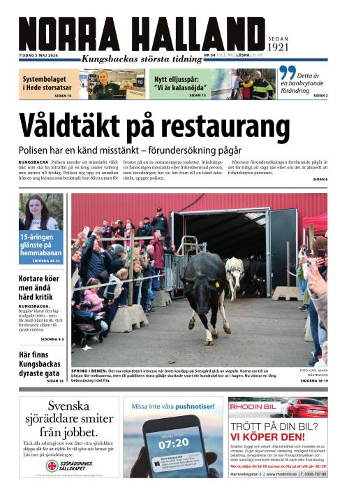 Norra Halland 5.5.2026