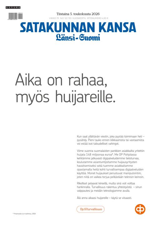 Satakunnan Kansa Länsi-Suomi 5.5.2026