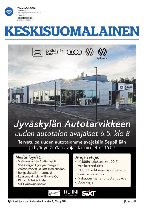Keskisuomalainen 5.5.2026