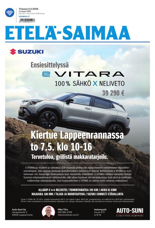 Etelä-Saimaa 5.5.2026
