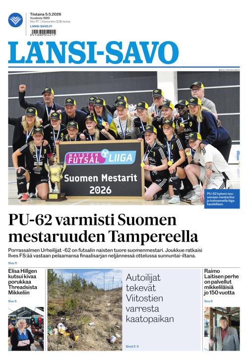 Länsi-Savo 5.5.2026