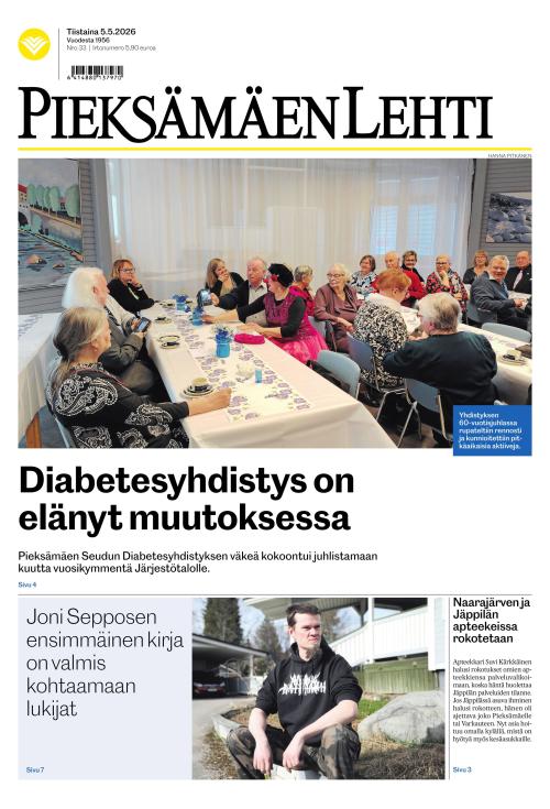 Pieksämäen lehti 5.5.2026