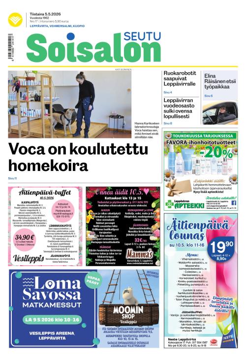 Soisalon Seutu 5.5.2026