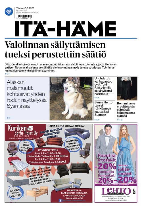 Itä-Häme 5.5.2026