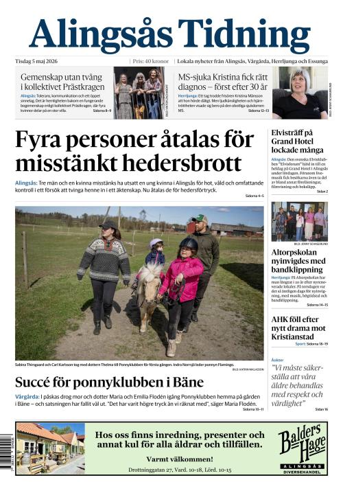 Alingsås Tidning 5.5.2026