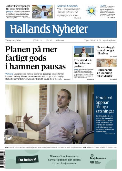 Hallands Nyheter 5.5.2026