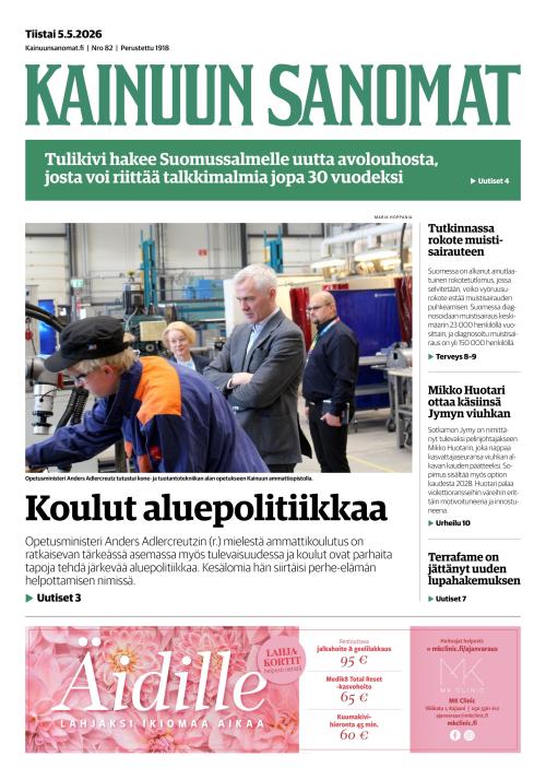 Kainuun Sanomat 5.5.2026