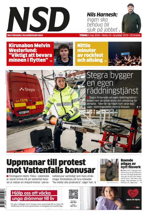 Norrländska Socialdemokraten 5.5.2026