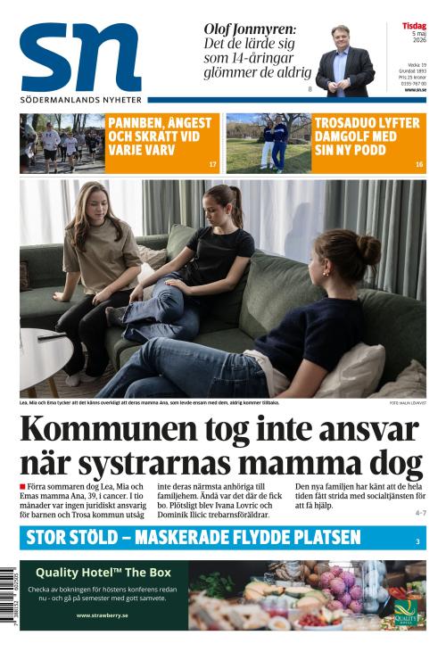 Södermanlands Nyheter 5.5.2026