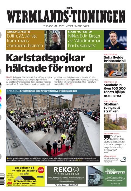 Nya Wermlands-Tidningen 5.5.2026