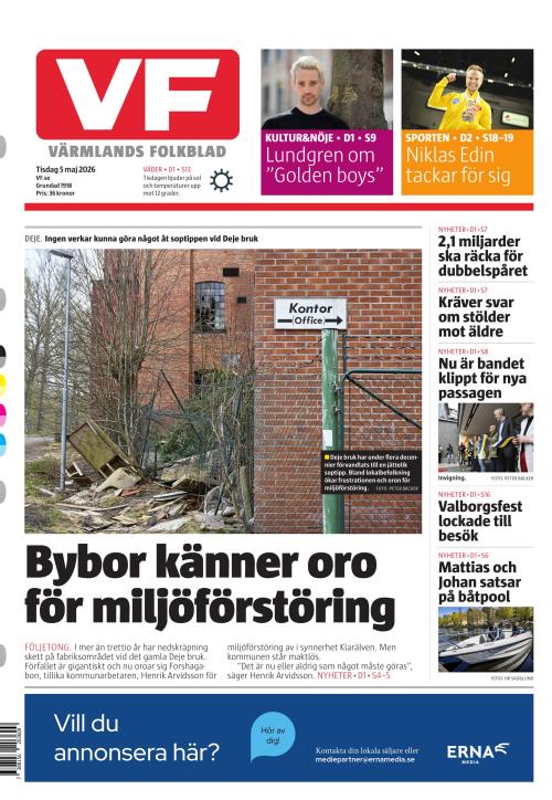 Värmlands Folkblad 5.5.2026
