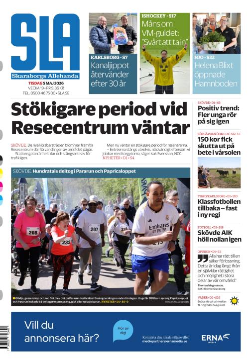 Skaraborgs Allehanda 5.5.2026