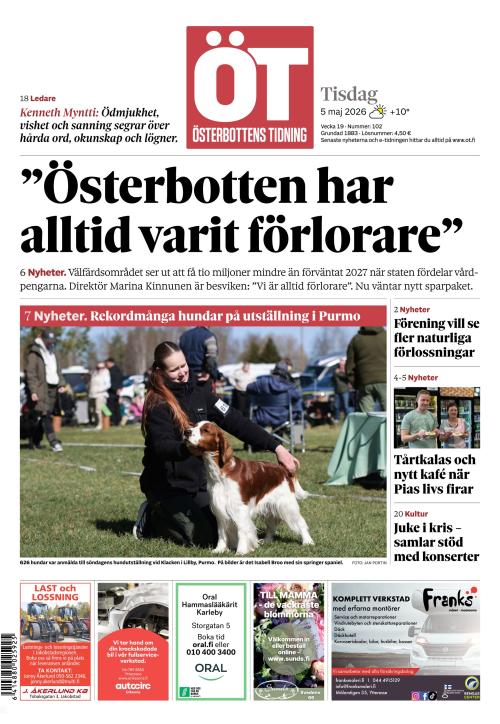 Österbottens Tidning 5.5.2026