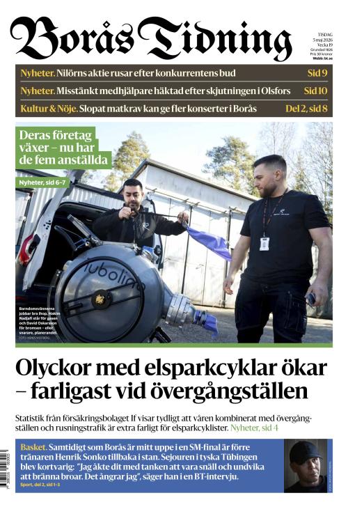 Borås Tidning 5.5.2026