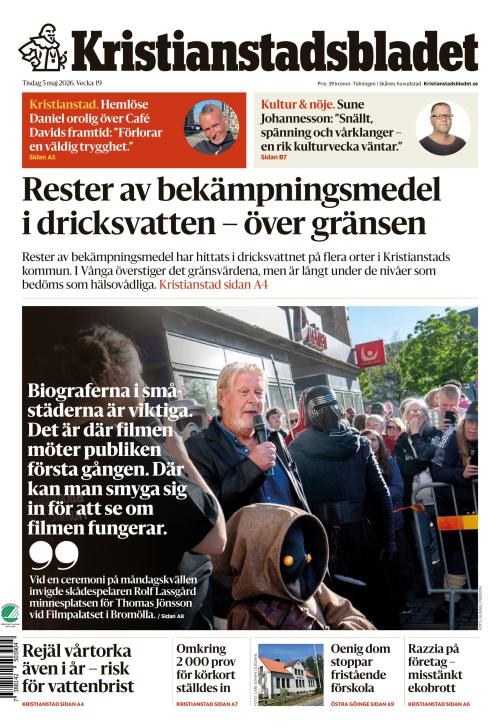 Kristianstadsbladet 5.5.2026
