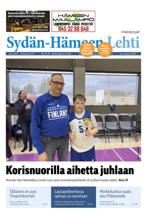 Sydän-Hämeen Lehti 6.5.2026