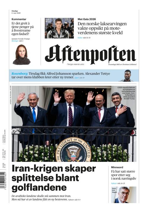 Aftenposten 6.5.2026