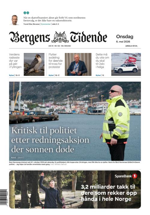Bergens Tidende 6.5.2026