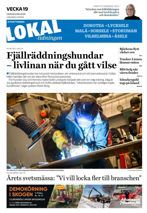 Lokaltidningen 6.5.2026