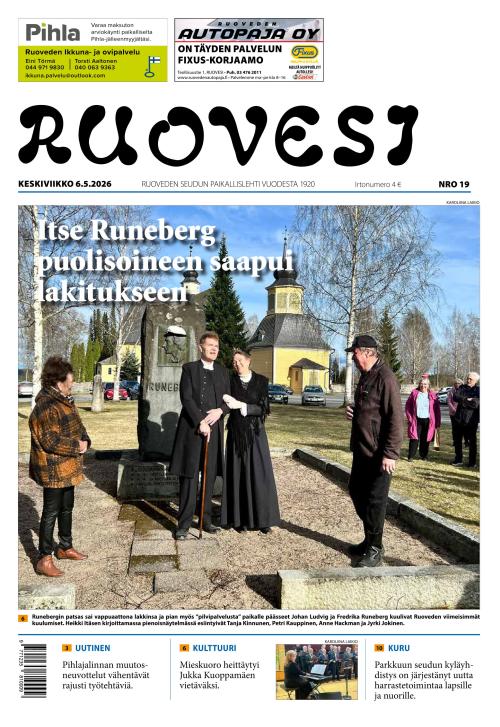 Ruovesi-lehti 6.5.2026
